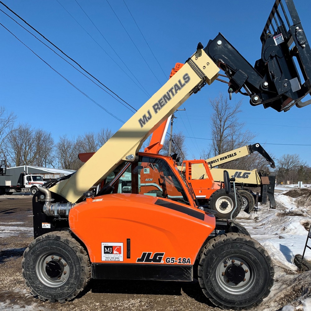 New 2019 JLG Telehandler Model G5 18A For Sale MJ Equipment