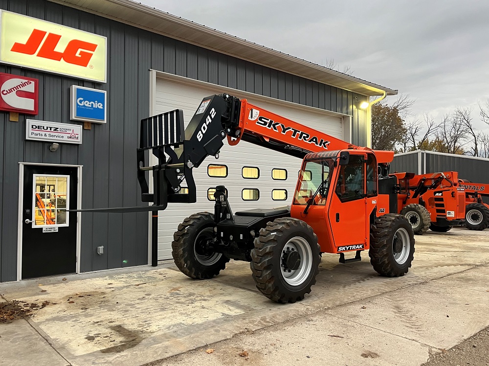 2018 JLG 742 Telehandler for sale in Wisconsin